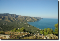 Mattinata : veduta della costa da Monte Saraceno